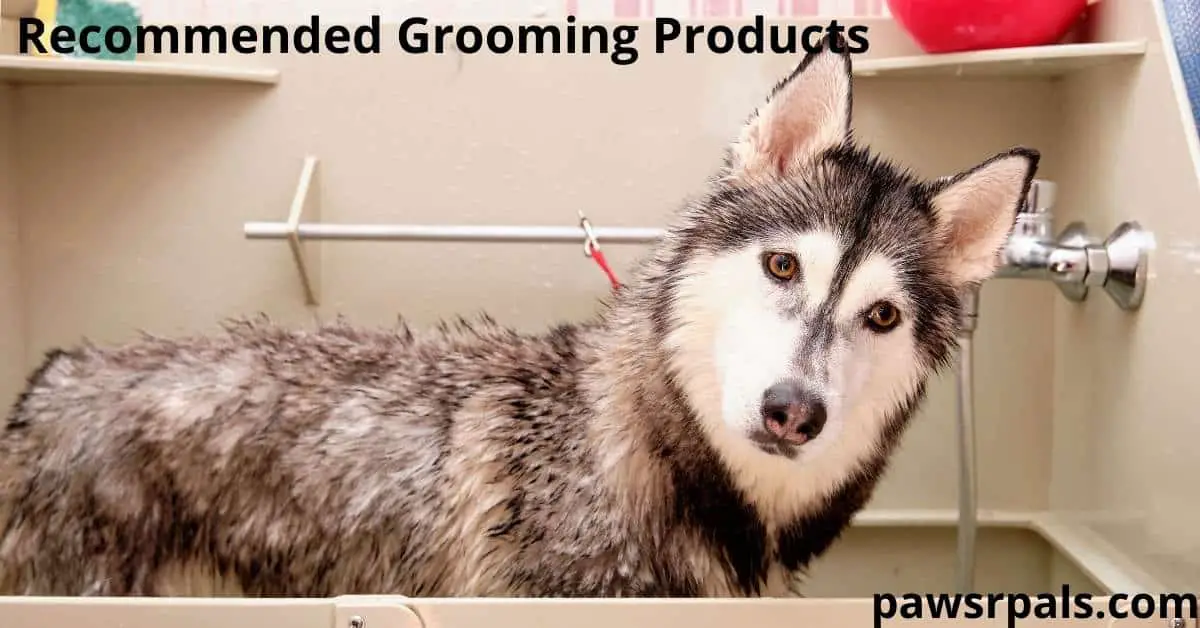recommended grooming products