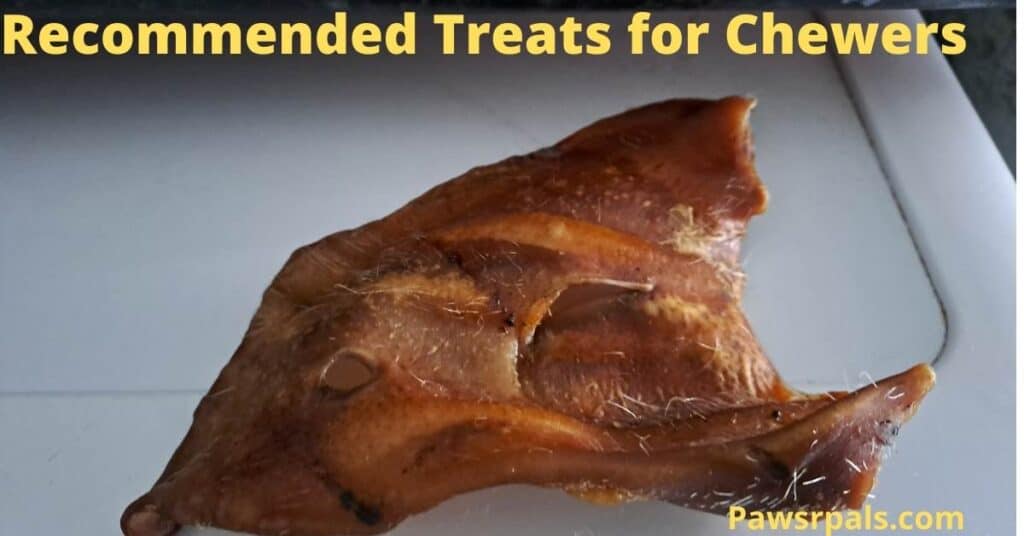 recommended treats for chewers